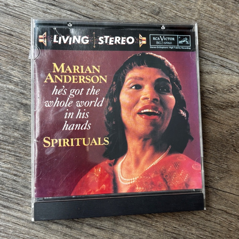 Marian Anderson Spirituals CD He's Got the Whole World RCA‎ Victor AS-IS